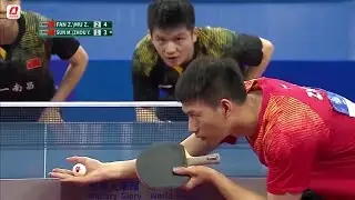 Fan Zhendong/Mu Zi vs Zhou Yu/Sun Mingyang | MX-FINAL | 2019 World Military Games