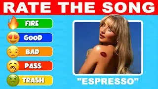 Rate These Songs Now! Worst to Best?