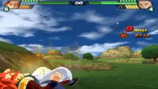 SSJ4 Gogeta vs Android 18
