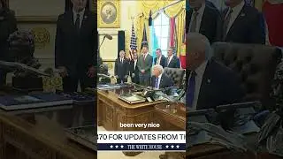 Trump Outlines Agenda for Meeting With Colombian President Gustavo Petro #shorts