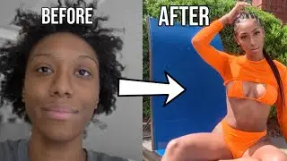pure trash to HOT GIRL summer glow up (intense process lol...) | Kera Ariyel