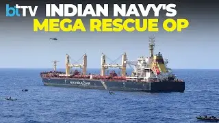 Indian Navy's High Seas Rescue: 17 Crew Members Rescued From Hijacked Vessel