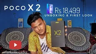 Poco x2 unboxing & first look
