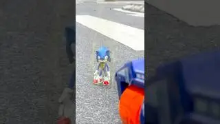 Sonic and Nerf Gun #toys #sonic #funny