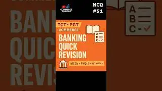 Can You Answer This Banking MCQ? 😲 | Quiz 51 | PGT TGT NET Short
