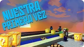 NUESTRA PRIMERA VEZ EN EL NETHER DE LUCKY BLOCKS