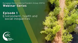 EFC EEFG Webinar Series | Environment, health and social inequalities | 3 July 2020