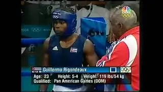 2004 Athens Olympic Games Mehar Ullah (PAK) vs Guillermo Rigondeaux (CUB)