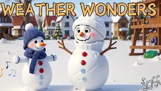 🎶Weather Wonders Song | Weather Kids | Learn English