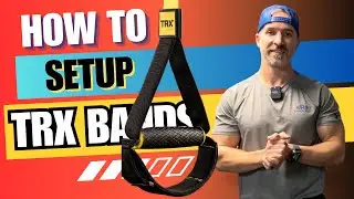 How to Setup TRX Suspension Trainer (Bands)! #homegym #trx #workout