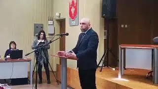 Daivaras Rybakovas atsako į tarybos narių klausimus