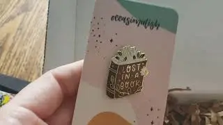 Brat Box Unboxing 25 - Pin and Sticker Subscription Box - July 2024 - Grab Bag 4