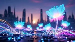 When Nature Glows in Neon 🌺 You Won&rsquo;t Believe This Landscape | Melodic Future Bass Dreamscape