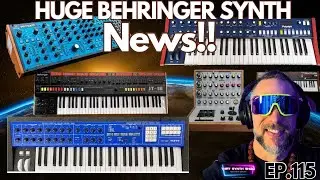 НОВОСТИ ОТ BEHRINGER: PROTON, PPG WAVE, JT-16, NEPTUNE, POLYSIX ВСЕ ГОТОВЫ | THAT SYNTH SHOW EP.115