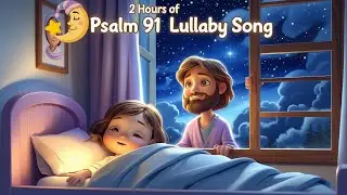 [2 Hours] Psalm 91 Bible Songs for Baby Sleep 🌙 | Peaceful Christian Lullabies & Rest
