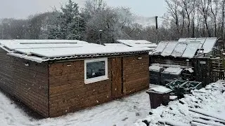 Snowed In and bitterly cold at the off grid cabin&hellip;