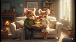 Un audiocuento sobre lo bien que se est&aacute; cuando los padres est&aacute;n cerca. Runі la osa y sus amigos.