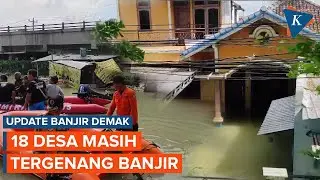 Banjir Demak Masih Rendam 18 Desa di Dua Kecamatan