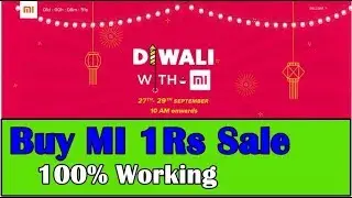 ✅✅How to buy mi 1Rs flash sale 👌👌 Working Trick to buy Mobile in MI Flash Sale