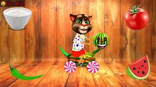 Bam Billu Eating Mirchi 🌶️ Tomato 🍅 Water melon 🍉 ICE Cream 🍨 Funny full comedy video I @bambillu3155