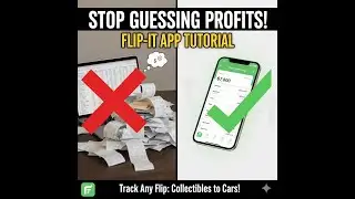 How to Track Flipping Profits & Expenses Like a Pro (Flip-It App Tutorial)