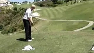 Simon Dyson golf clinic at La Cala Resort Mijas Spain