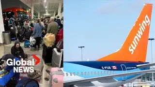 Travellers furious over cancelled Sunwing flights and lack of communication