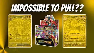 Pokemon Mega Evolutions Pull Rates Revealed! Gold cards impossible to pull? 