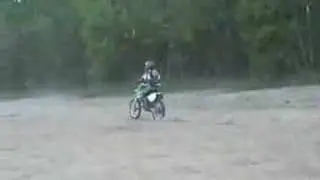 Marco et Jay en cross kx125