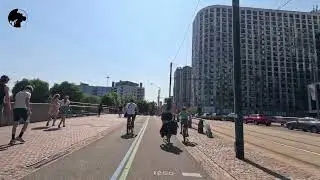 Toronto 4k 🇨🇦 Biking Trails | Harbourfront Trail to Mallaby Park