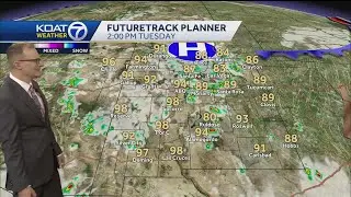 Increasing heat with less storm chances for some