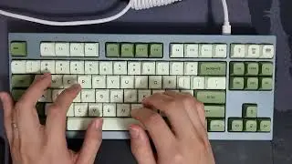 [Keyboard Sounds] Geonworks F1-8X w/ SP-STAR Meteor White