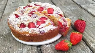 Torta light di fragole