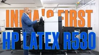 India&rsquo;s First HP Latex R530 is here! | Design Tree Brand Solution