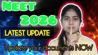 NEET 2026 Students : BE AWARE👀🚨NTA advisory released#latest#update#neet#mustwatch 