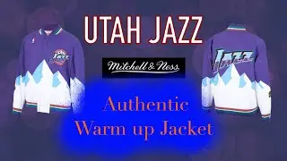 Review (รีวิว) | Utah Jazz 97-98 Mitchell & Ness Authentic Warm up Jacket