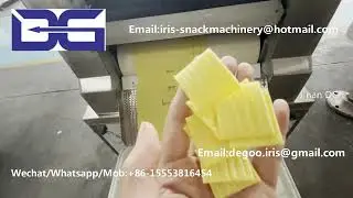 Jinan DG Tortilla Doritor chips extruder machine/Extrusion corn chips production line made in China