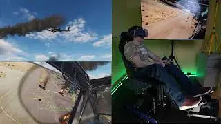 DCS Apache DESTROYS Military Base in Turkey | INSANE 3-CAM VR Simulator!