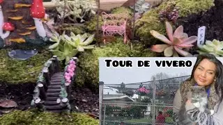 Nuevos encuentros para el mini jard&iacute;n🧚 (fairy garden) y tour 🪴 de un vivero en Pensacola, Florida