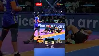 Bengaluru Bulls last minute super tackle vs Tamil Thalaivas in M 66 #PKL12 | Pro Kabaddi #shorts