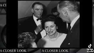 LBJ AND LADY BIRD JOHNSON ON THE AIRPLANE  BEING SWORN AS THE 36th PRESIDENT 