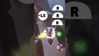 How to do the Great ? Block Ruins Gap Jump in #mariokartworld #Shortcut  #jump #GBR #mkworld #gaming
