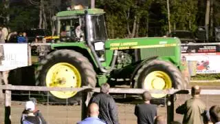 John Deere 4960 pulling St-Bernard 2015 part2/2 Kevin Lampron