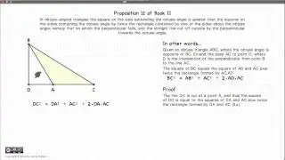 Euclid's Elements Book 2 - Proposition 12