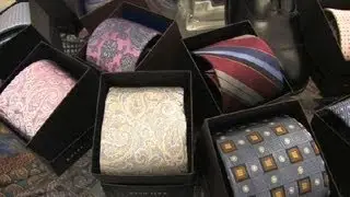 How to Store a Necktie : Neckties