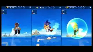 Sonic Dash - Amy vs Sonic vs Silver