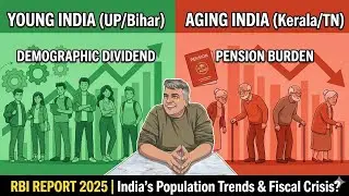RBI report on state finances 2025 | What is demographic dividend of India | Indian population trends