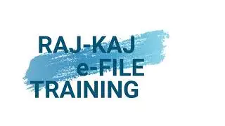 SSO राज काज पर E-filing कैसे करे ? E-filing Complete process and Training. #rajkaj #efiling #sso