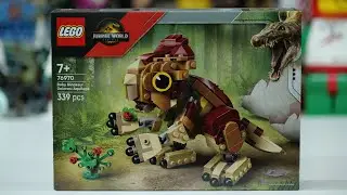 LEGO Jurassic World Rebirth 76970 Baby Dinosaur Dolores Aquilops Speed Build