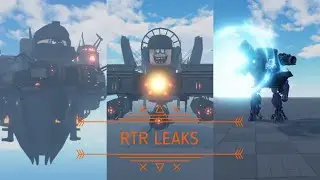Recent Reinald Leaks, Cameramech, Destructor, Carrier, | Reinald Toilet Roleplay | Roblox
